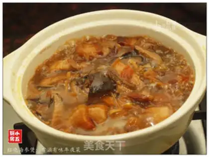 Make Red burning sea cucumber step 17