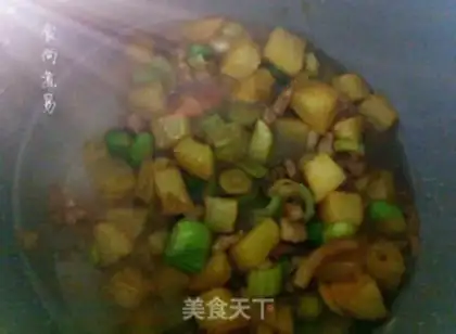 Make Potato rice step 8