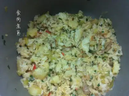 Make Potato rice step 9