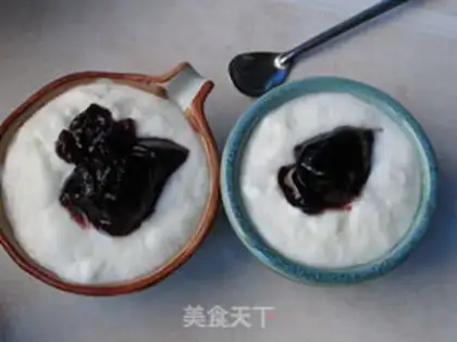 Make Blueberry yogurt step 5