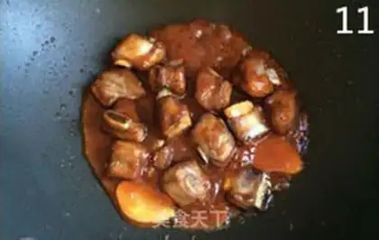 Make Sugar vinegar pineapple ribs step 10