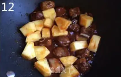 Make Sugar vinegar pineapple ribs step 11
