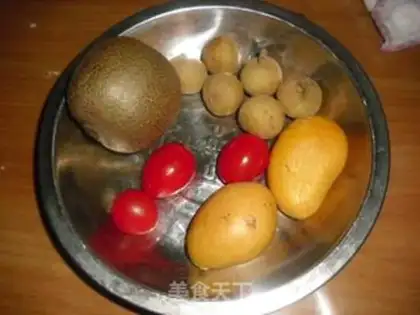 Make Sweet fruit muffins step 1