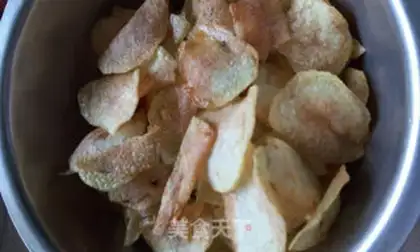Make Potato chips step 4