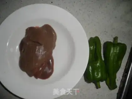 Make The green peppers step 0