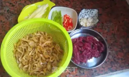 Make Cream and beef step 0