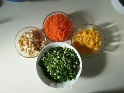 Make Three packs of meat step 5
