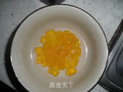 Make Orange mirror cake step 6