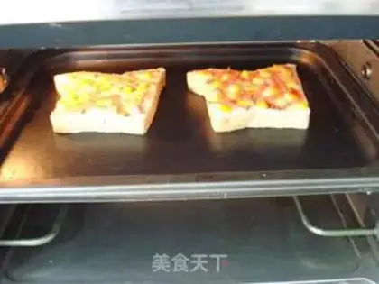 Make Corn toast step 5