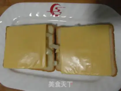 Make Chishima Bee toast step 5