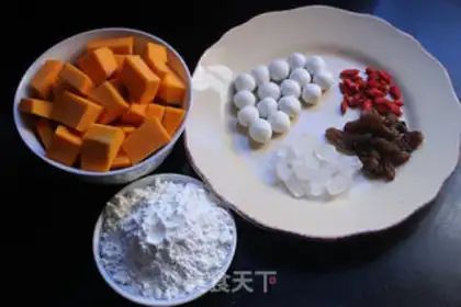 Make Korean pumpkin porridge step 0