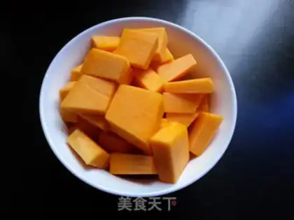 Make Korean pumpkin porridge step 1