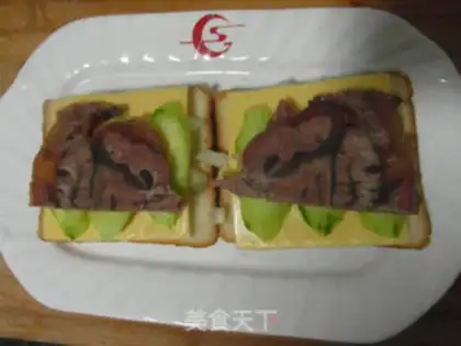 Make Chishima Bee toast step 7