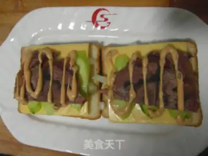 Make Chishima Bee toast step 8