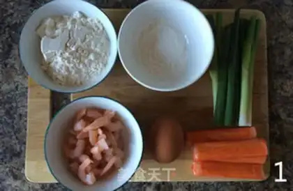 Make Korean seafood pancakes step 0