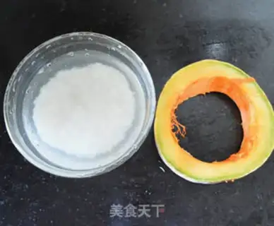 Make Pumpkin porridge step 0