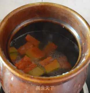 Make Pumpkin porridge step 3