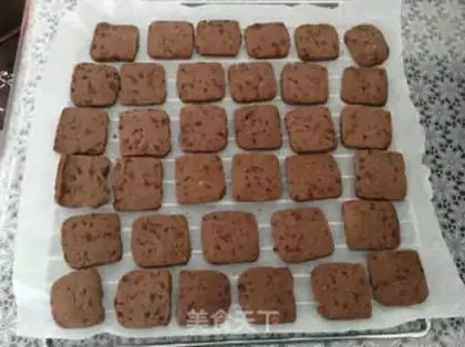 Make Chocolate peanut cookies step 10
