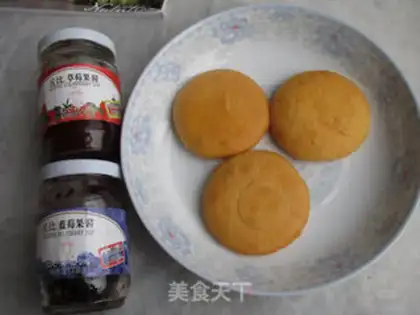 Make Butter jam sandwich cake step 0