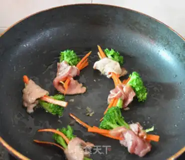 Make Chasin orchid pork rolls step 6