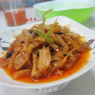 Make Nasty dry fish step 9