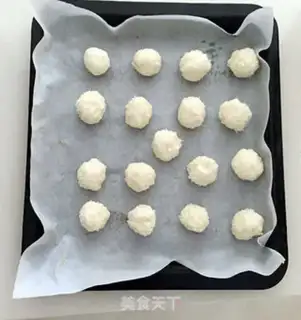 Make Protein coconut ball step 4