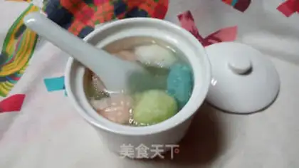 Make Colored fish balls step 11