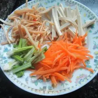 Make Squid tofu radish step 0