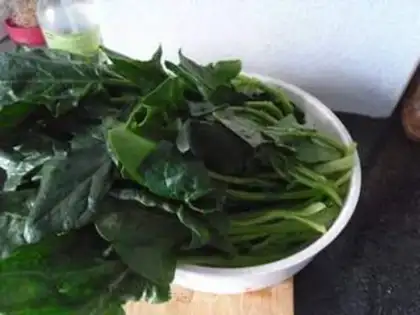 Make Sesame spinach step 3