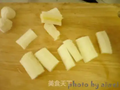 Make Banana candy step 1