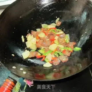 Make Onion fragrance sprouts step 3