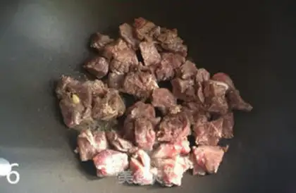 Make Mango beef step 5