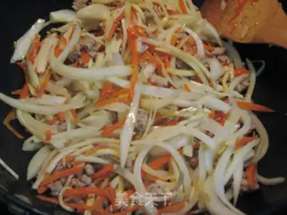 Make The sauce, the noodles step 12