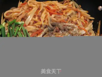 Make The sauce, the noodles step 15