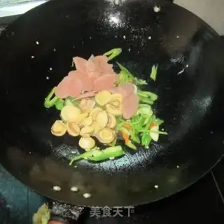 Make Little intestines and ham step 6