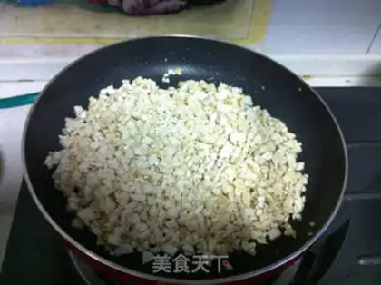 Make Spam by the potato flower step 0