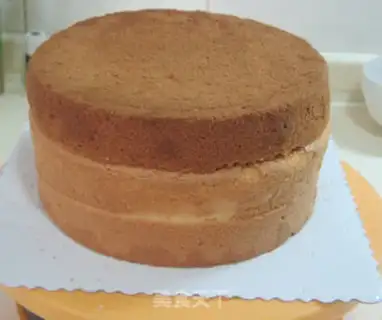 Make Fruit cream cake step 16