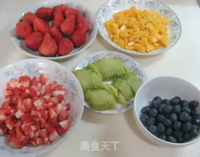 Make Fruit cream cake step 17