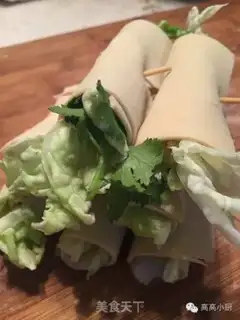 Make High soup and vegetable rolls step 3