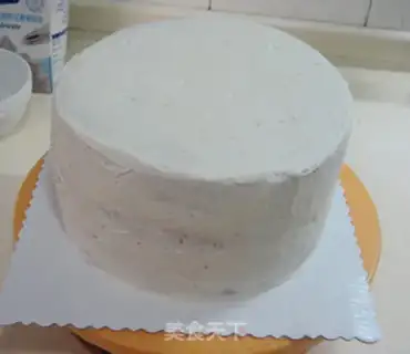 Make Fruit cream cake step 22