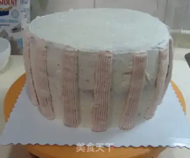 Make Fruit cream cake step 24