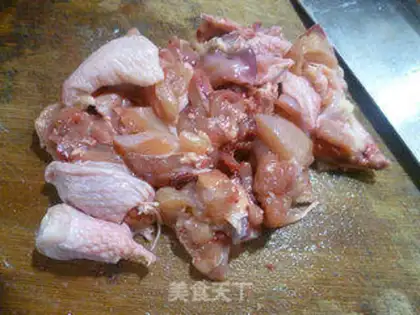 Make Plumbs and chicken legs step 1