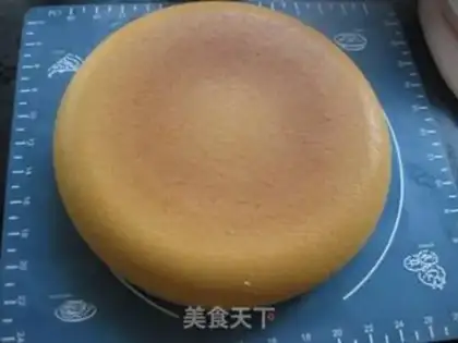 Make A sponge cake step 12