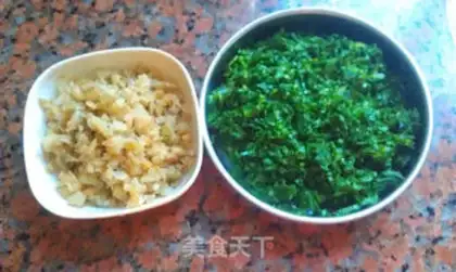 Make Pie-green, double-ball step 2
