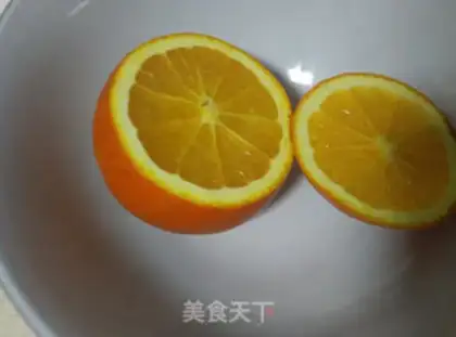 Make Orange steamed eggs step 2