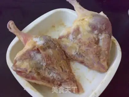 Make The salty duck leg step 1