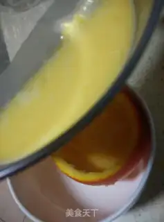 Make Orange steamed eggs step 7