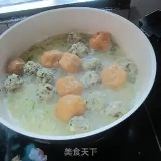 Make Pork meatball soup step 8
