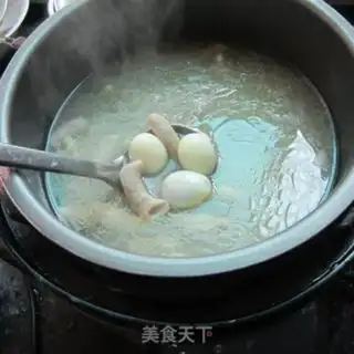 Make Little intestines, little egg soup step 12
