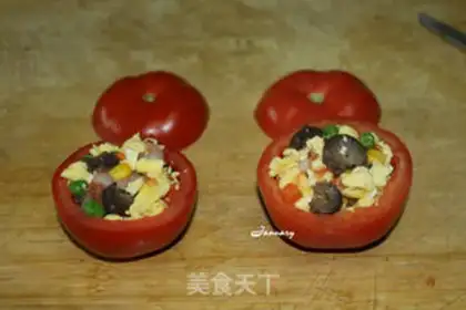 Make Sea sorghum tomatoes step 8